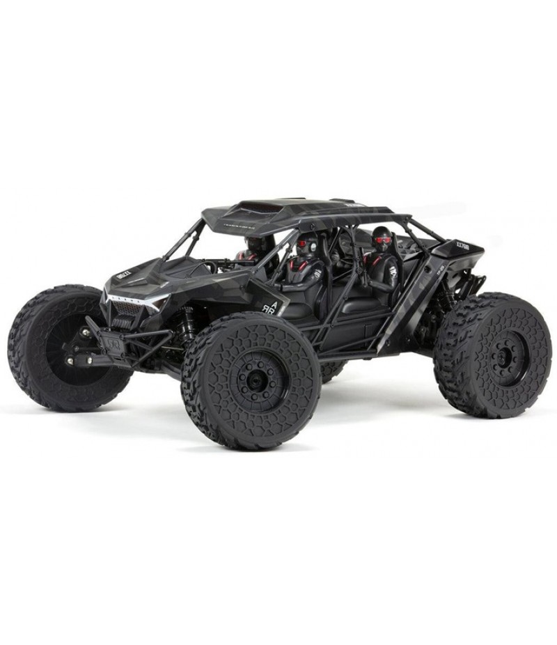 ARRMA Fireteam 6S BLX 1/7 4X4 Stunt Truck RTR, Black