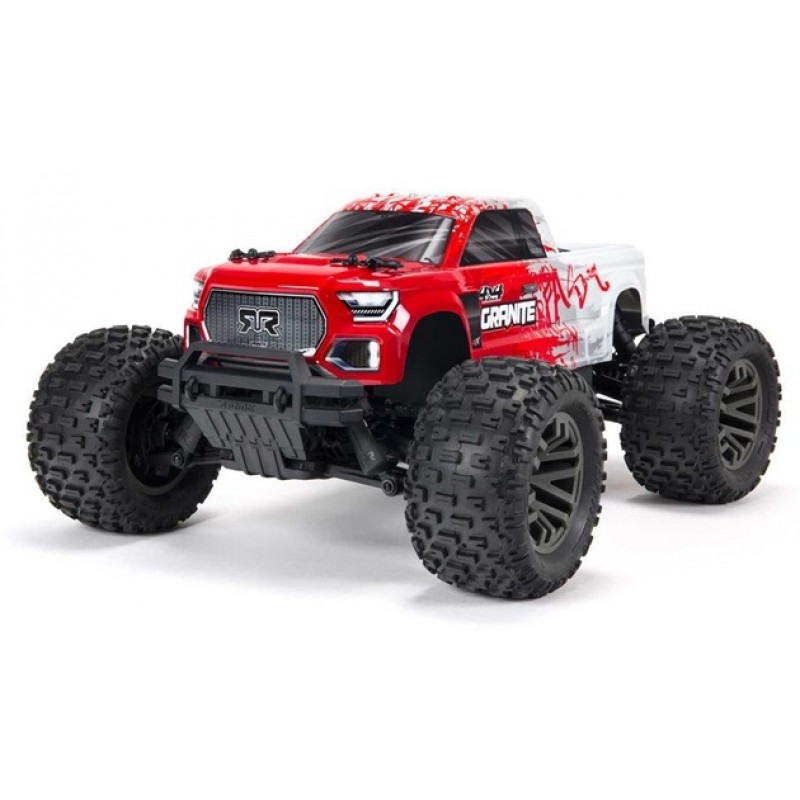 ARRMA Granite 3S BLX 1/10 4X4 Monster Truck RTR, Red