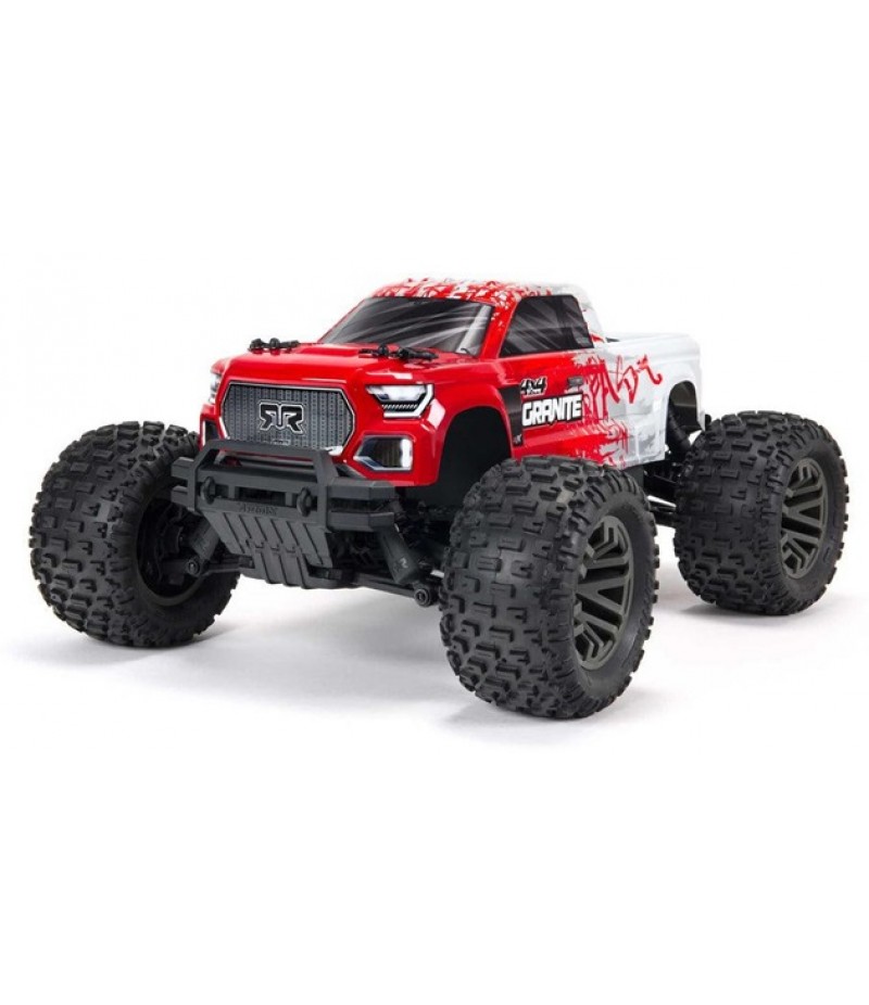 ARRMA Granite 3S BLX 1/10 4X4 Monster Truck RTR, Red