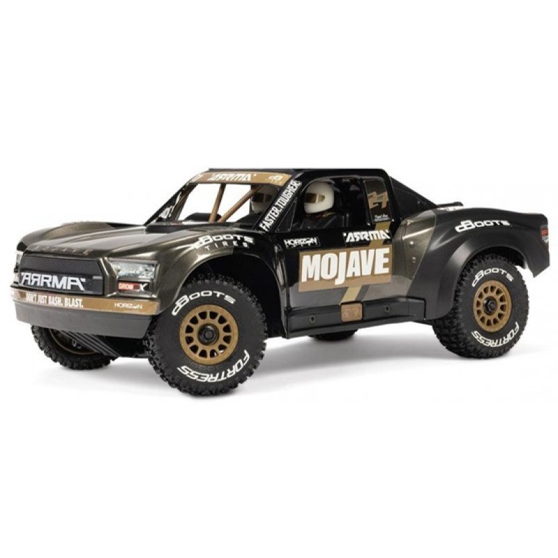 ARRMA Mojave GROM BLX Small Scale 4WD Desert Truck RTR, Black