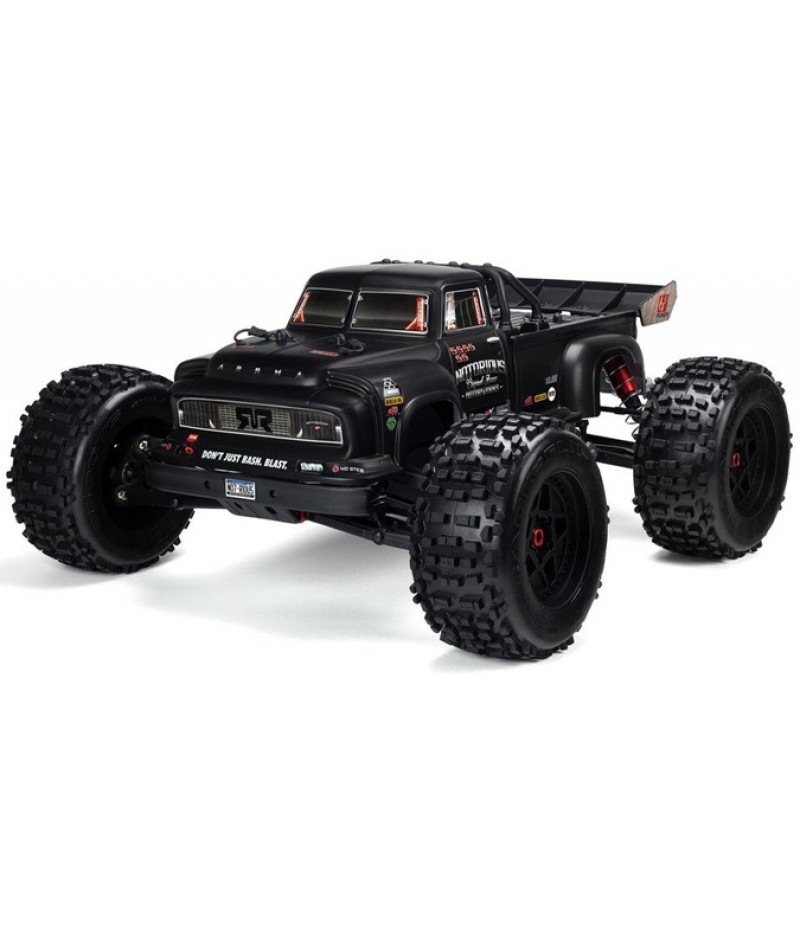 ARRMA Notorious V5 6S BLX 1/8 4X4 Stunt Truck RTR, Black