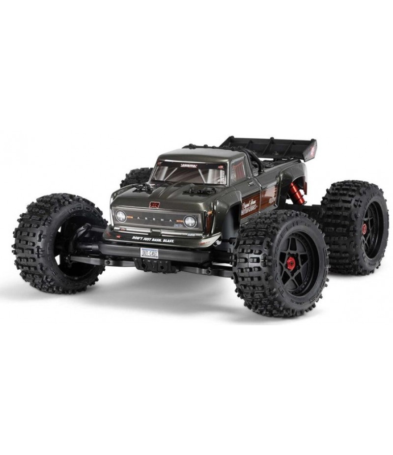 ARRMA Outcast V2 4S BLX 1/10 4X4 Stunt Truck RTR, Gunmetal