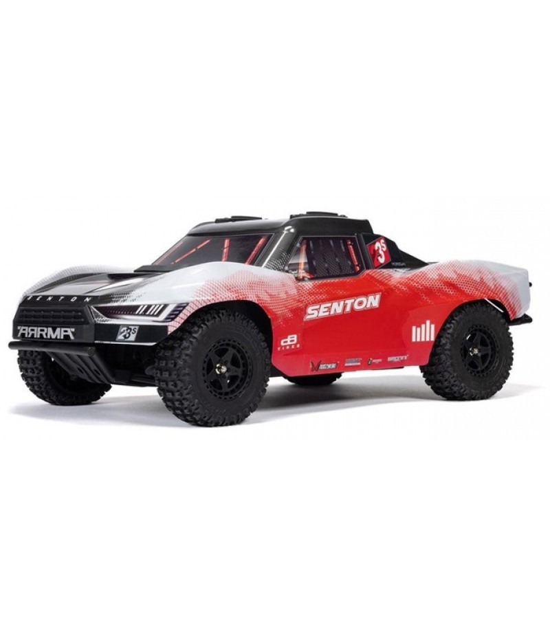 ARRMA Senton 4X4 BLX 1/10 Short Course Truck RTR, Red