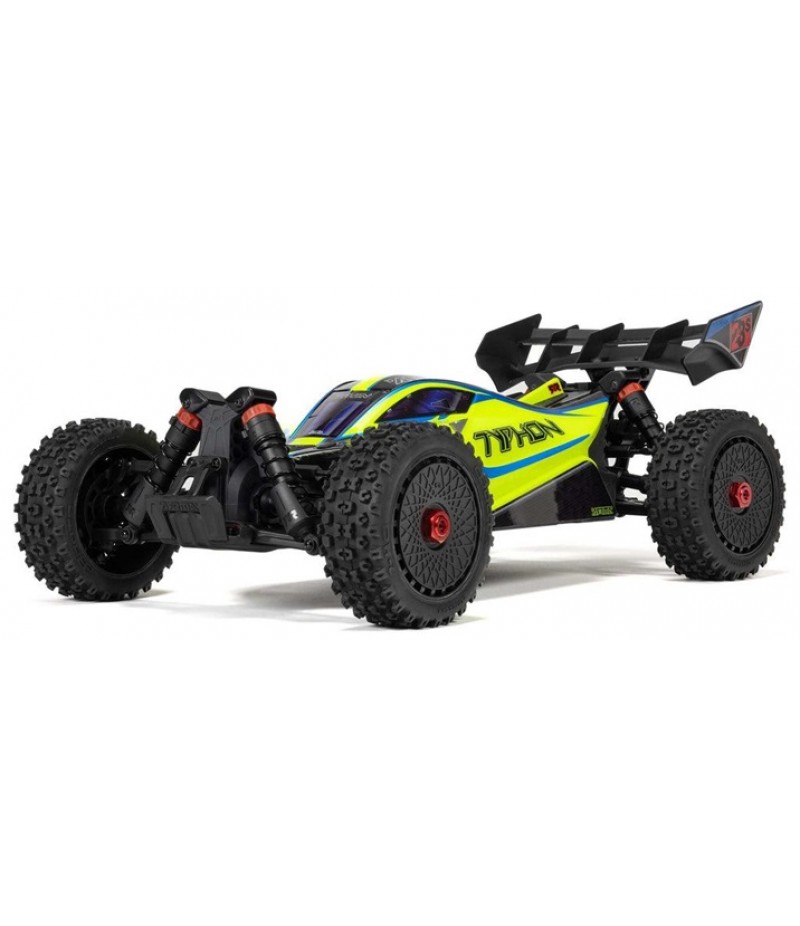 ARRMA Typhon 4X4 BLX 1/8 Buggy RTR, Yellow