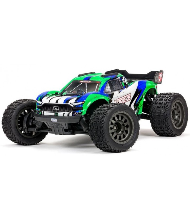 ARRMA Vorteks 3S BLX 1/10 4X4 Stadium Truck RTR, Green