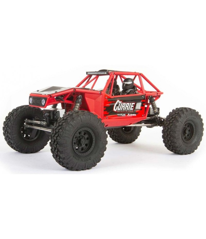 Axial Capra 1.9 4WS 1/10 4X4 Crawler RTR, Red