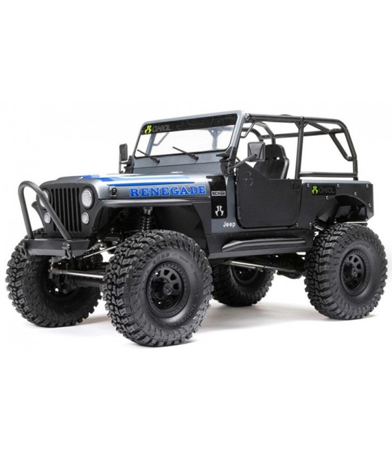 Axial SCX10 III Jeep CJ-7 1/10 4X4 Crawler RTR, Silver