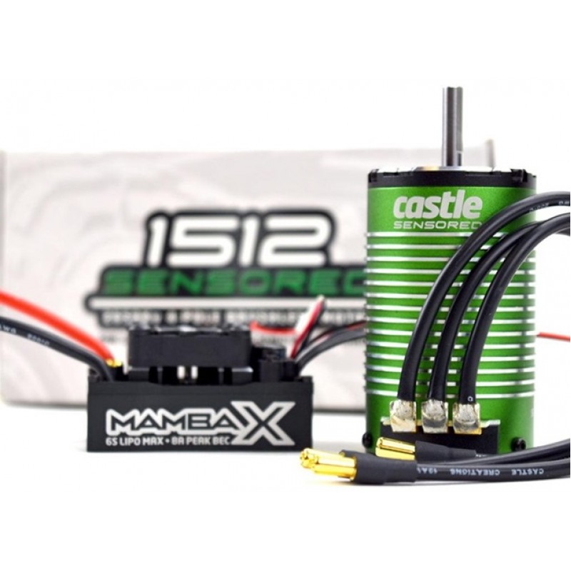 Castle Creations Mamba 25.2V Waterproof ESC & 1800KV Motor Combo