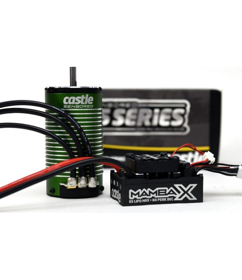 Castle Creations Mamba 25.2V Waterproof ESC & 2200KV Motor Combo