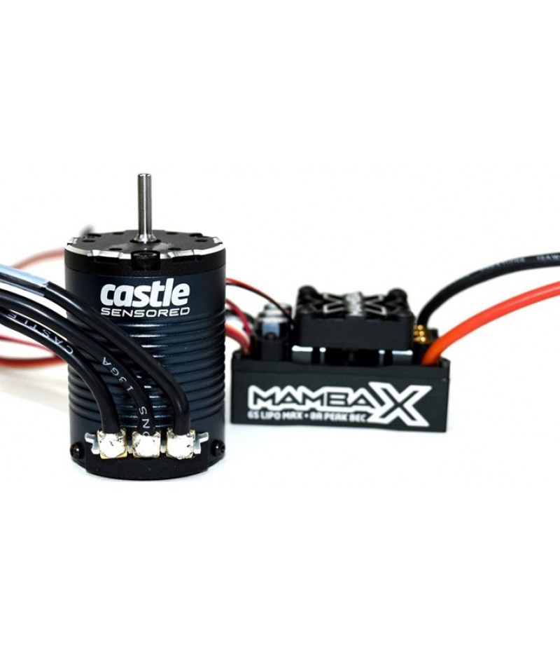 Castle Creations Mamba X 25.2V Waterproof ESC & 2280KV Motor Combo