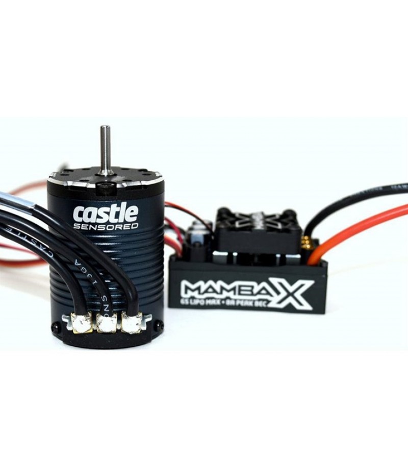 Castle Creations Mamba X 25.2V Waterproof ESC & 2850KV Motor Combo