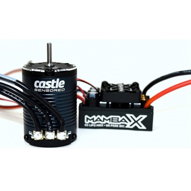 Castle Creations Mamba X 25.2V Waterproof ESC & 3800KV Motor Combo