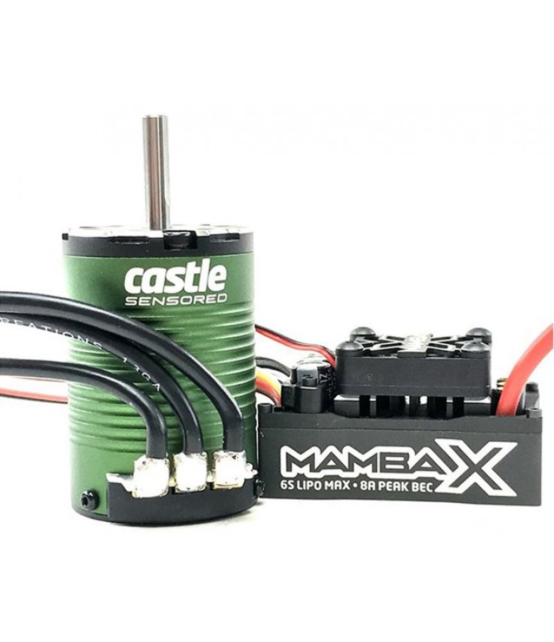 Castle Creations Mamba X SCT Pro Sensored ESC & 3800KV Motor Combo