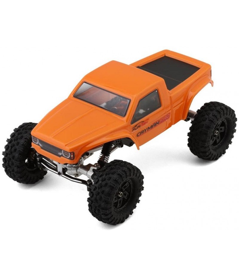 Furitek Cayman Pro V2 Brushless 1/18 4X4 Crawler RTR, Orange