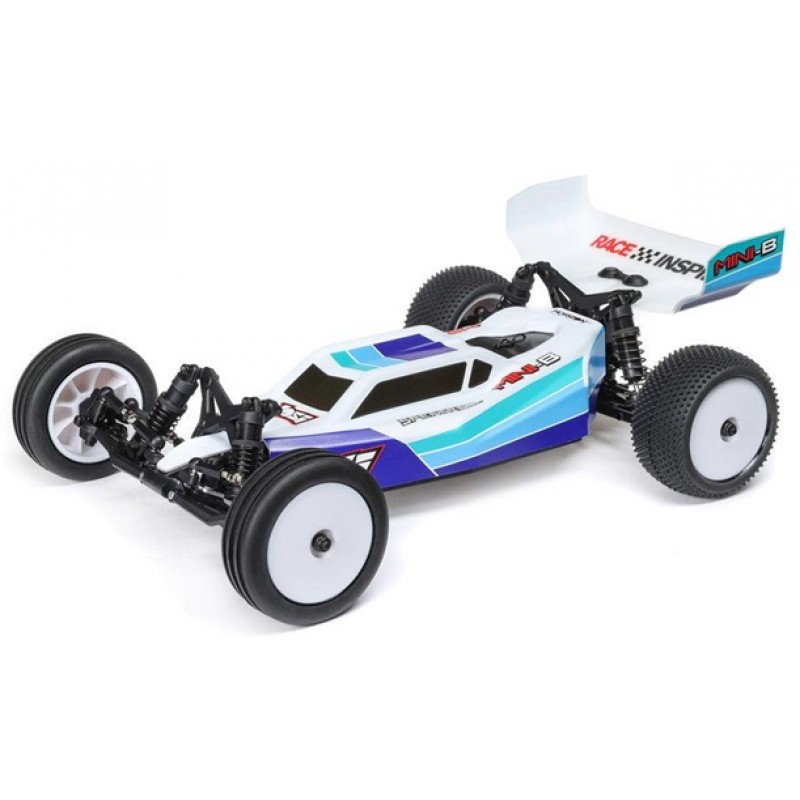 Losi Mini-B 1/16 2WD Brushless Buggy RTR, Blue