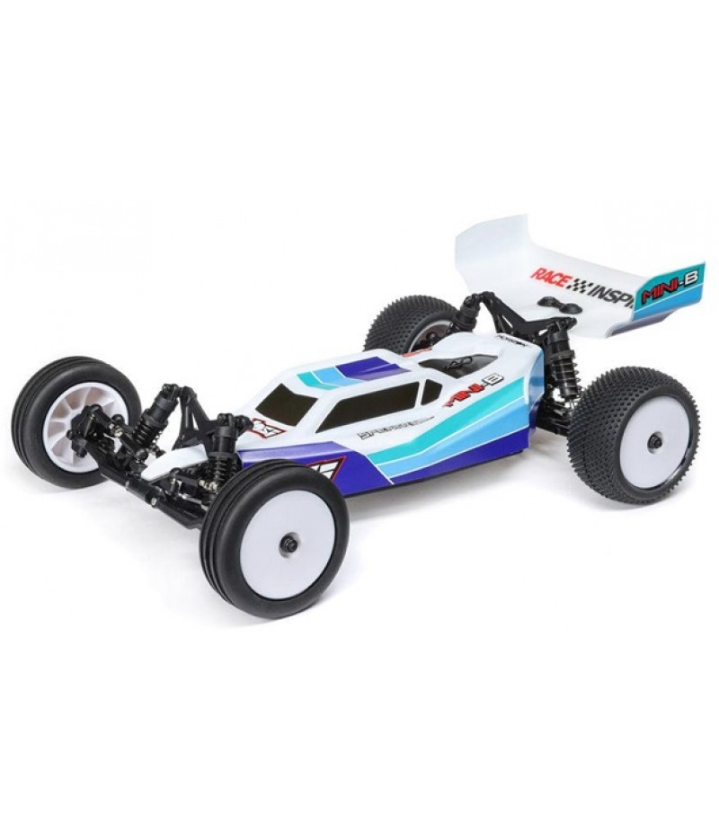 Losi Mini-B 1/16 2WD Brushless Buggy RTR, Blue