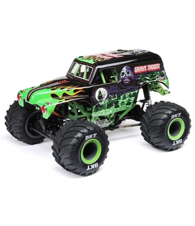 Losi Mini LMT 1/18 4WD Monster Truck RTR, Grave Digger