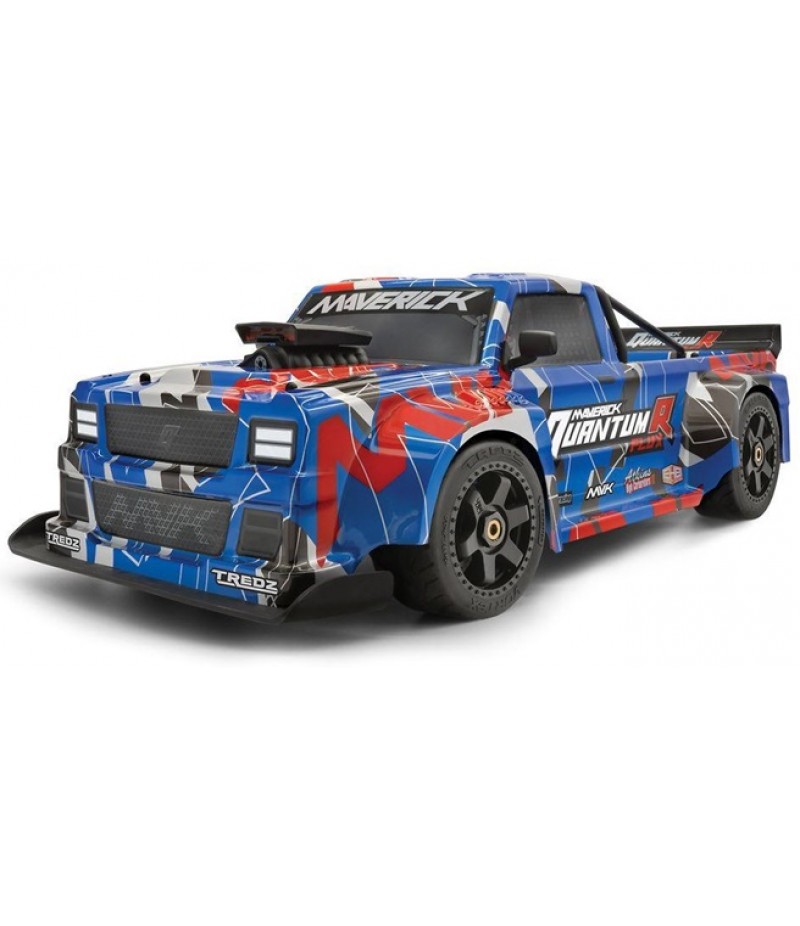 Maverick QuantumR Flux 4S 1/8 4WD Truck , Blue/Red