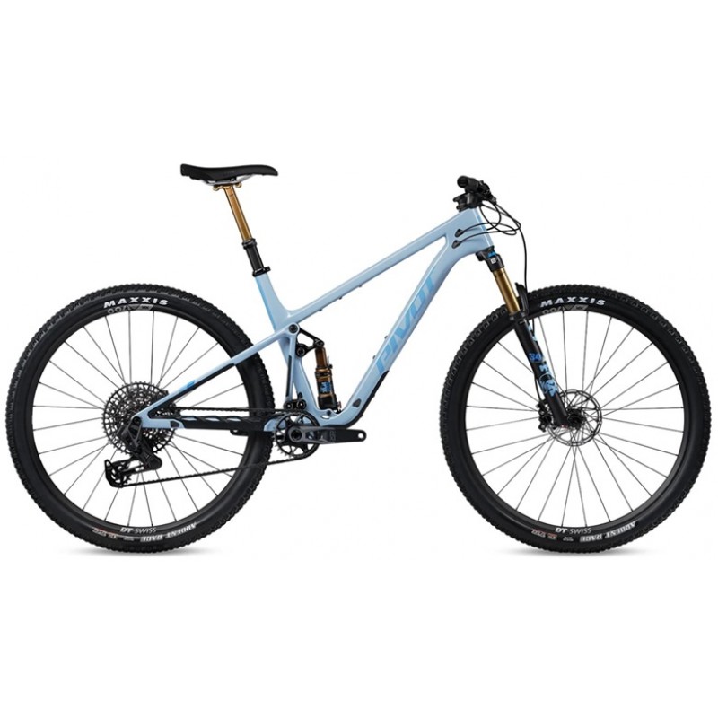 Pivot Mach 4 SL Pro X0 Transmission Factory Float - Ice Blue