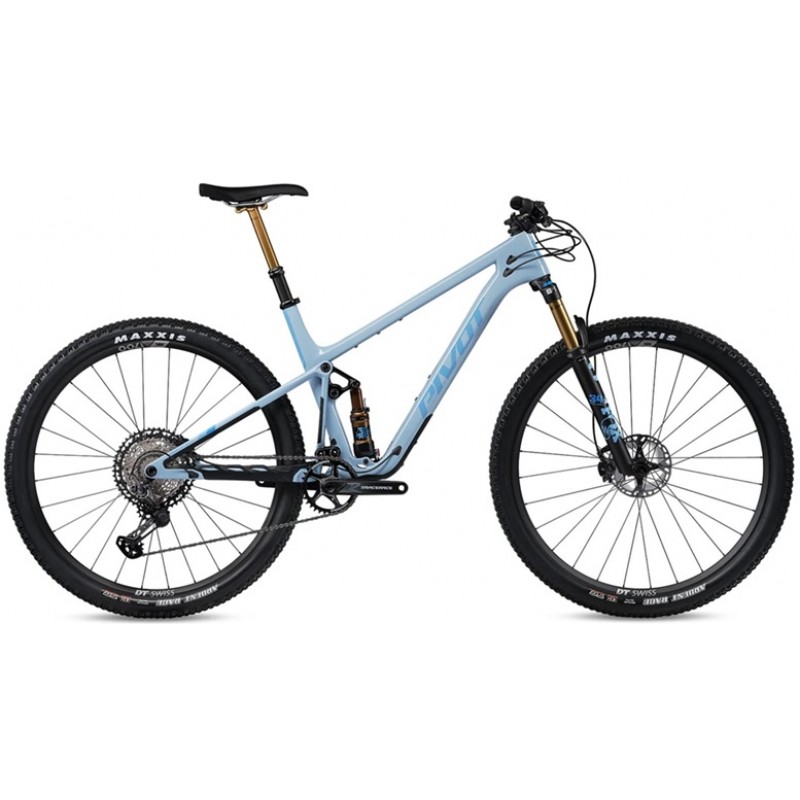 Pivot Mach 4 SL Pro XT/XTR Factory Float - Ice Blue