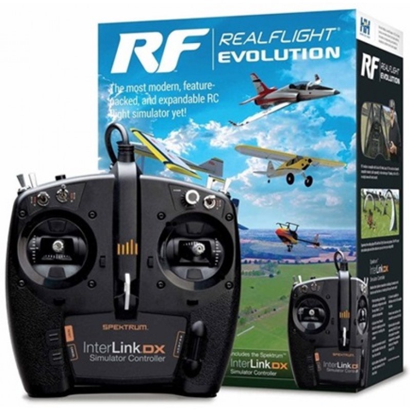 RealFlight Evolution RC Flight Simulator w/ Controller