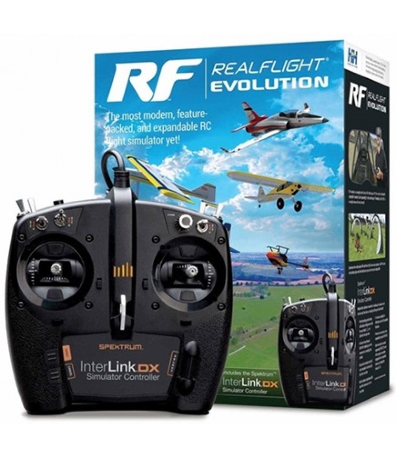 RealFlight Evolution RC Flight Simulator w/ Controller