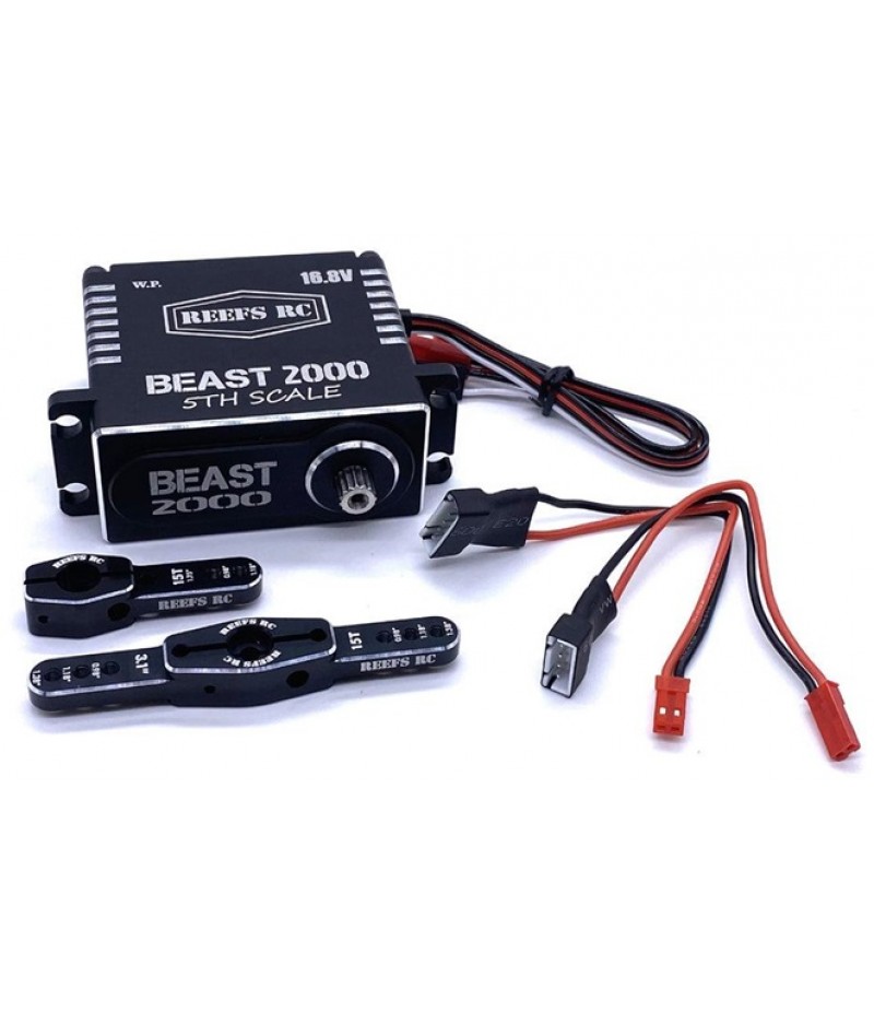 Reef's RC Beast 2000 1/5th Scale HT High Speed Servo w/ Horn