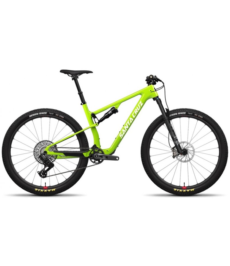 Santa Cruz Blur 4 C GX AXS TR Reserve - Gloss Spring Green