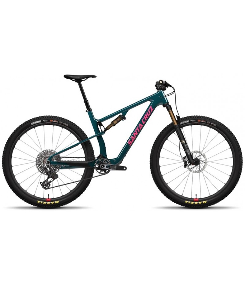 Santa Cruz Blur 4 CC X0 AXS Reserve TR - Gloss Dark Teal