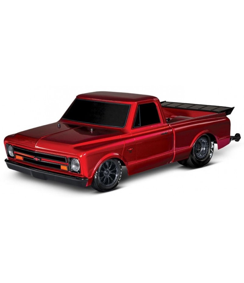 Traxxas 1967 Chevrolet Drag Slash 1/10 Truck, Red