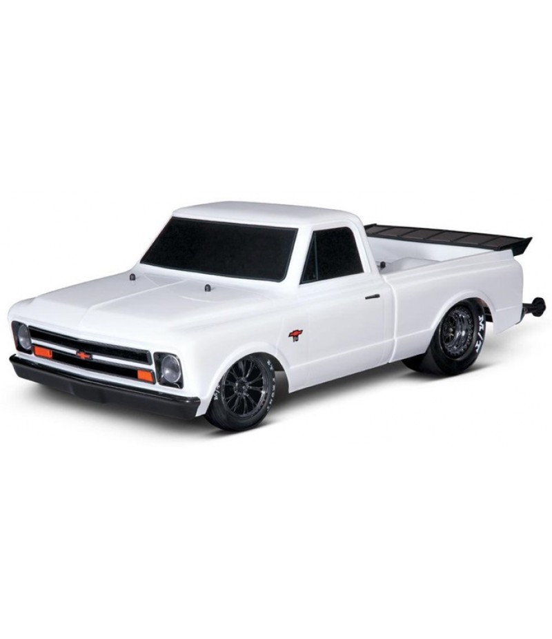 Traxxas 1967 Chevrolet Drag Slash 1/10 Truck, White