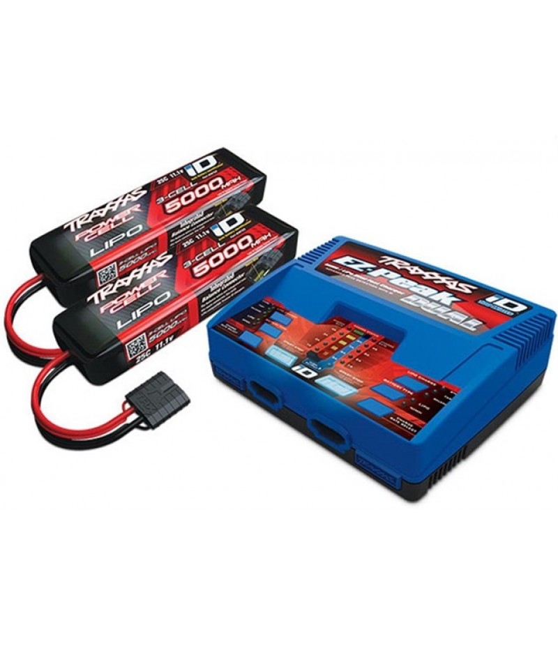 Traxxas 3S 5000mAh Battery / iD Charger Completer Pack