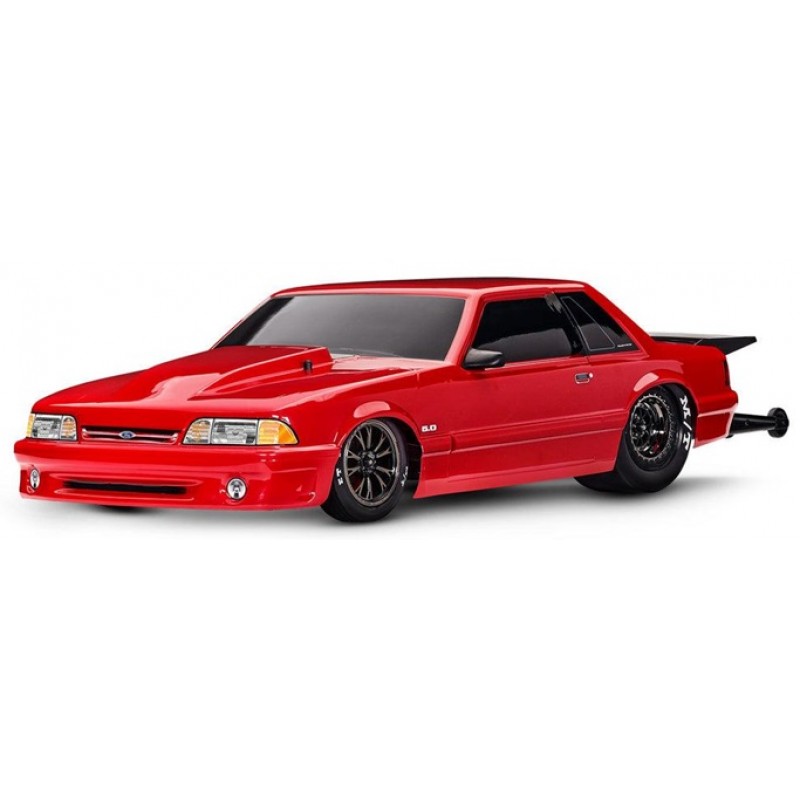 Traxxas Drag Slash HD Chevy C10 1/10 RWD Drag Car RTR, Red