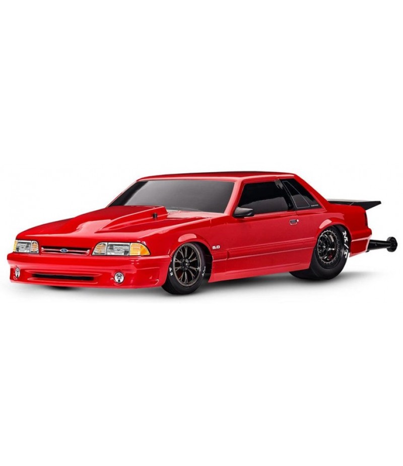 Traxxas Drag Slash HD Chevy C10 1/10 RWD Drag Car RTR, Red