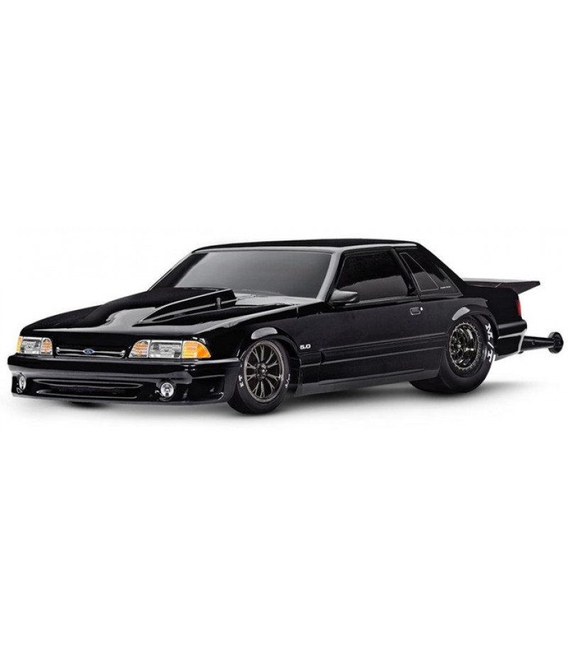 Traxxas Drag Slash HD Ford Mustang 1/10 RWD Drag Car RTR, Black