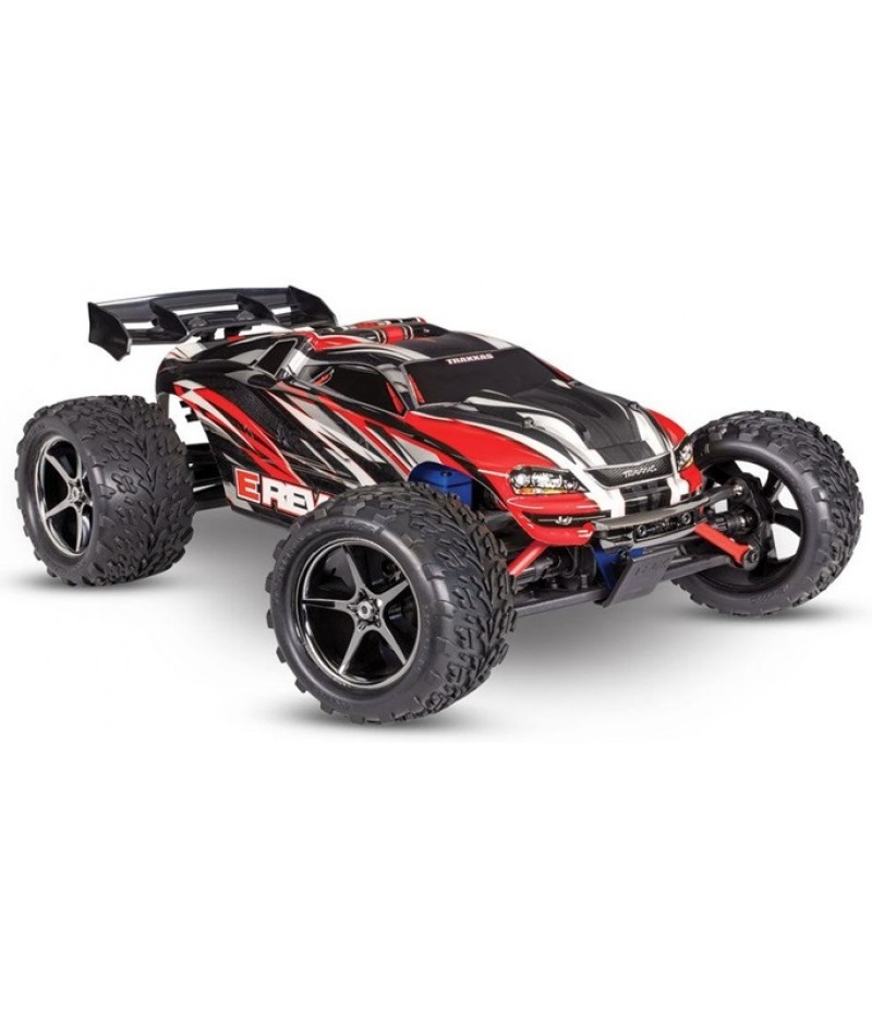 Traxxas E-Revo 1/16 4X4 Monster Truck RTR, Red