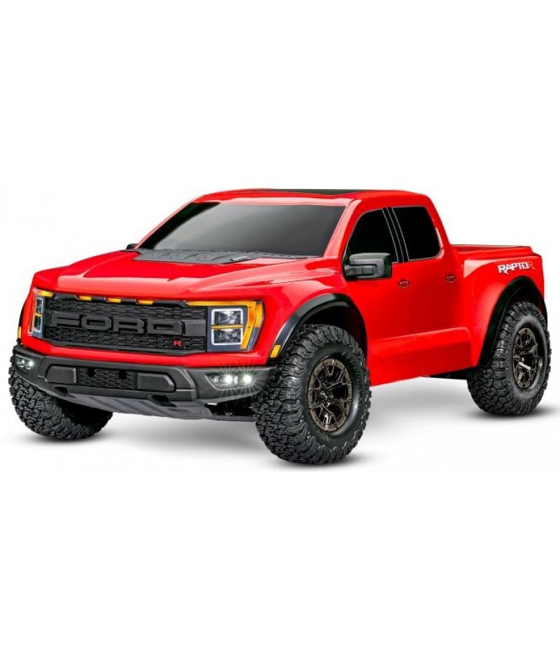 Traxxas F-150 Raptor 1/10 4WD Short Course Truck RTR, Red