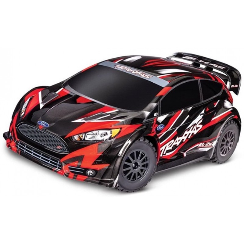 Traxxas Ford Fiesta ST 1/10 4WD Rally Car RTR, Red