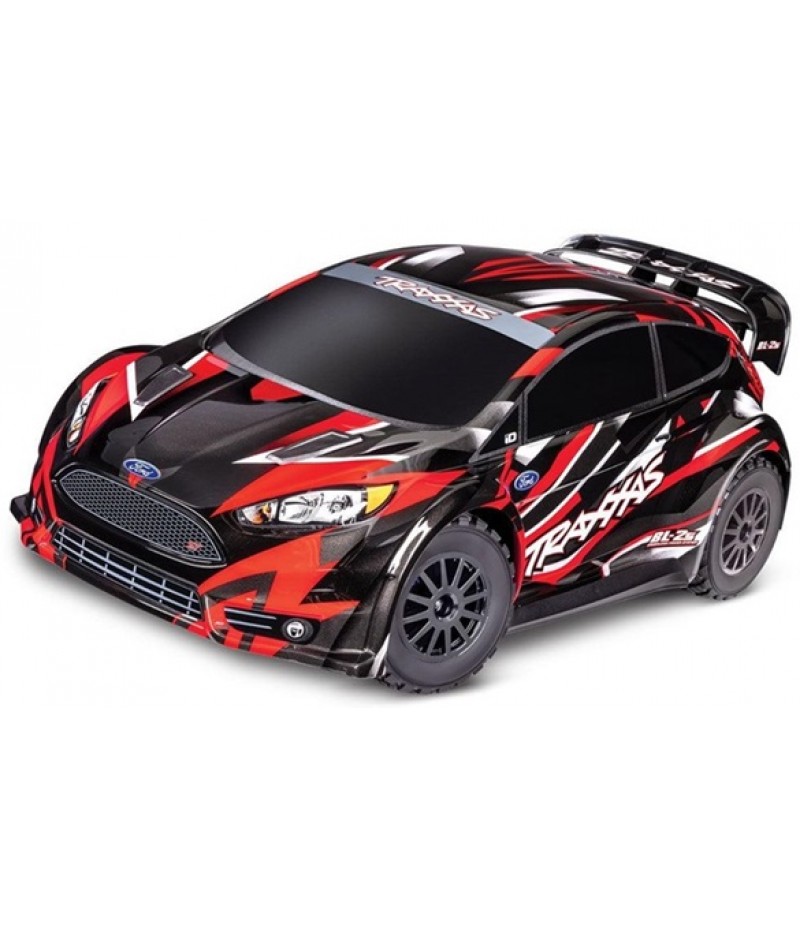 Traxxas Ford Fiesta ST 1/10 4WD Rally Car RTR, Red