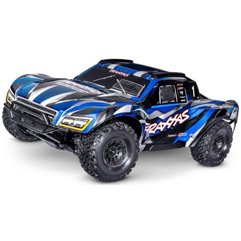 Traxxas Maxx Slash 6S 4X4 Short Course Truck RTR, Blue