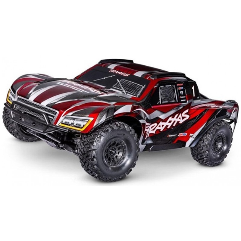 Traxxas Maxx Slash 6S 4X4 Short Course Truck RTR, Red