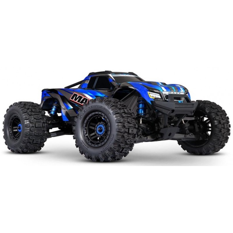 Traxxas Maxx VXL 1/10 4X4 Monster Truck RTR, w/ Widemaxx, Blue