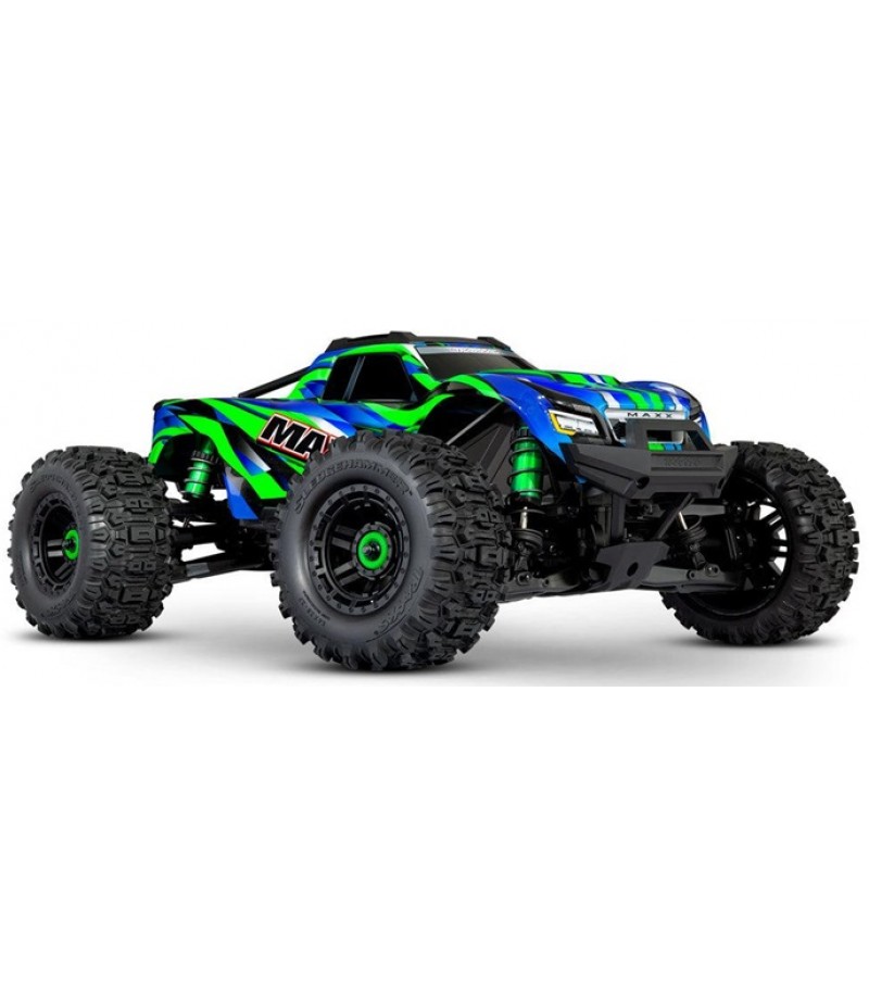 Traxxas Maxx VXL 1/10 4X4 Monster Truck RTR, w/ Widemaxx, Green