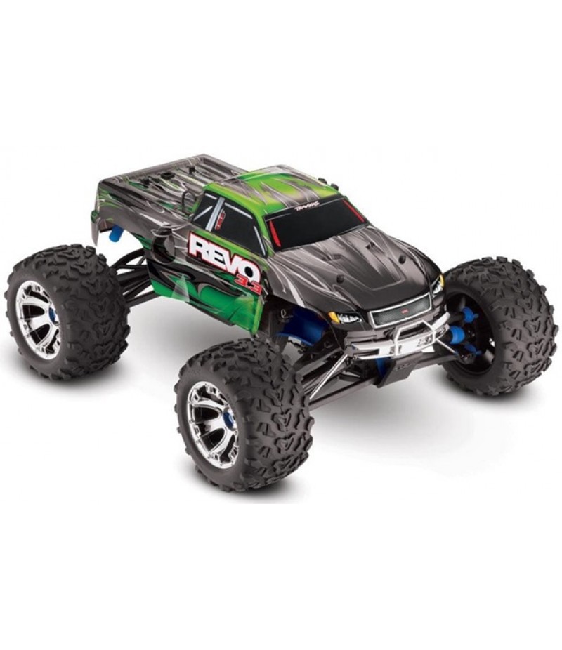 Traxxas Revo 3.3 Nitro 1/10 4X4 Monster Truck RTR, Green