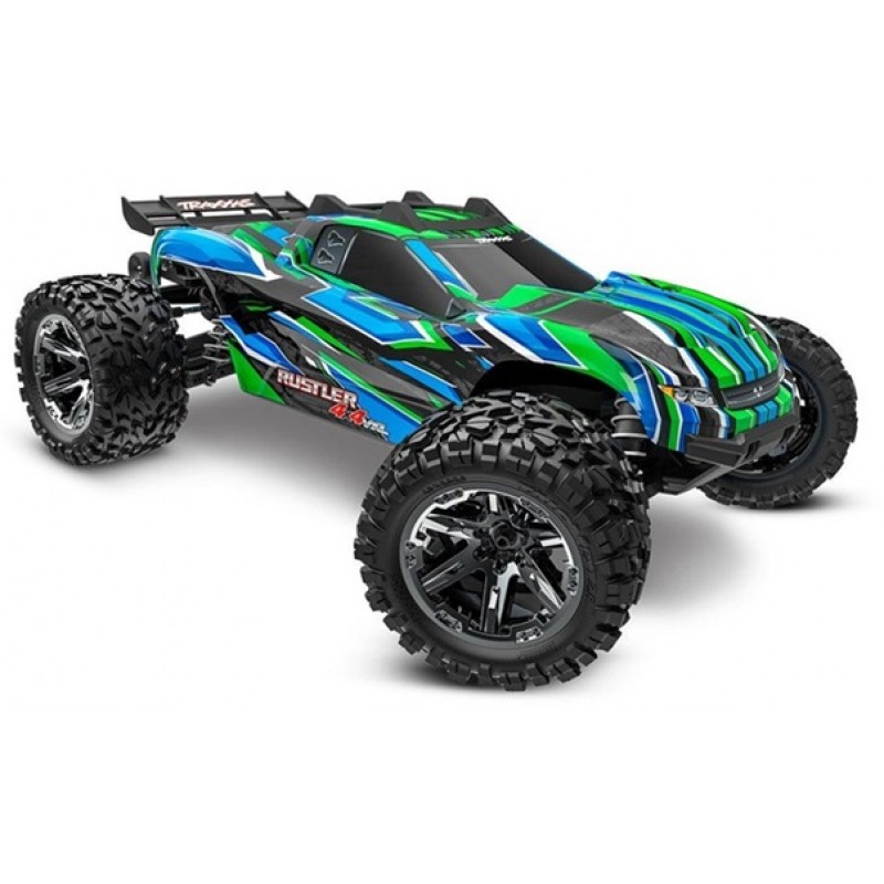 Traxxas Rustler VXL 1/10 4X4 Stadium Truck RTR, Green