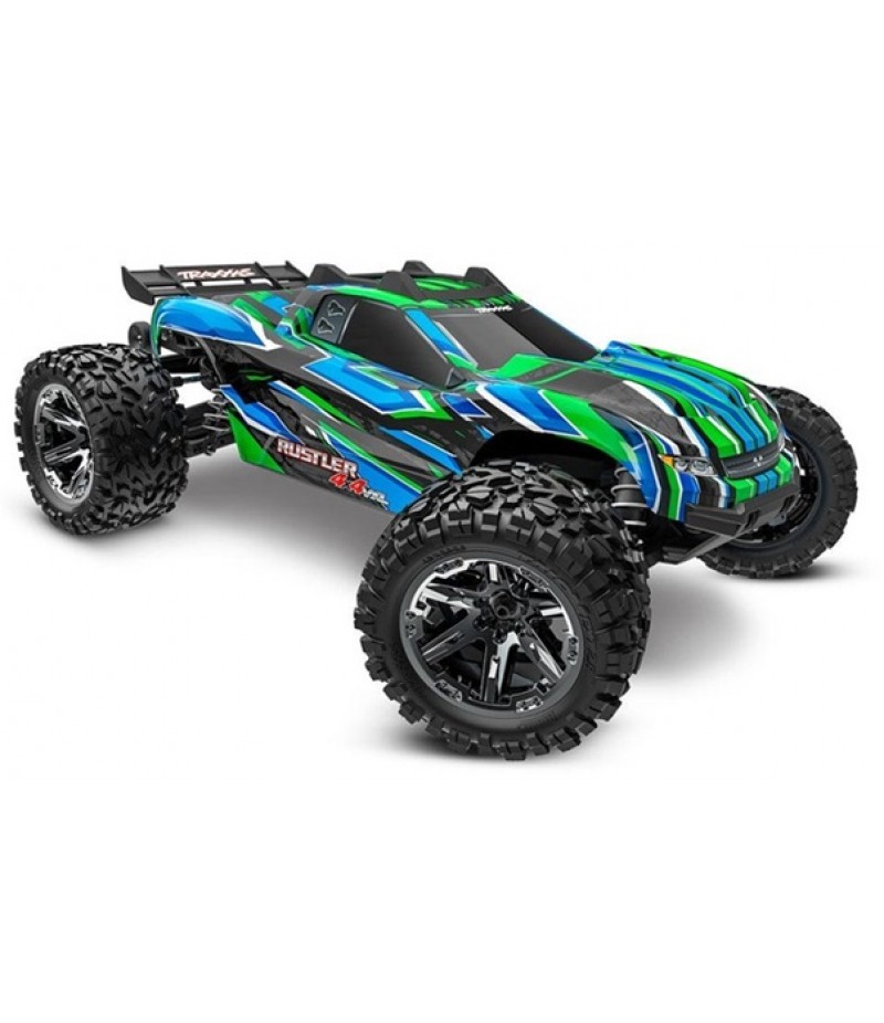 Traxxas Rustler VXL 1/10 4X4 Stadium Truck RTR, Green