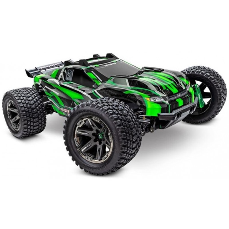 Traxxas Rustler VXL Ultimate 1/10 4X4 Stadium Truck RTR, Green