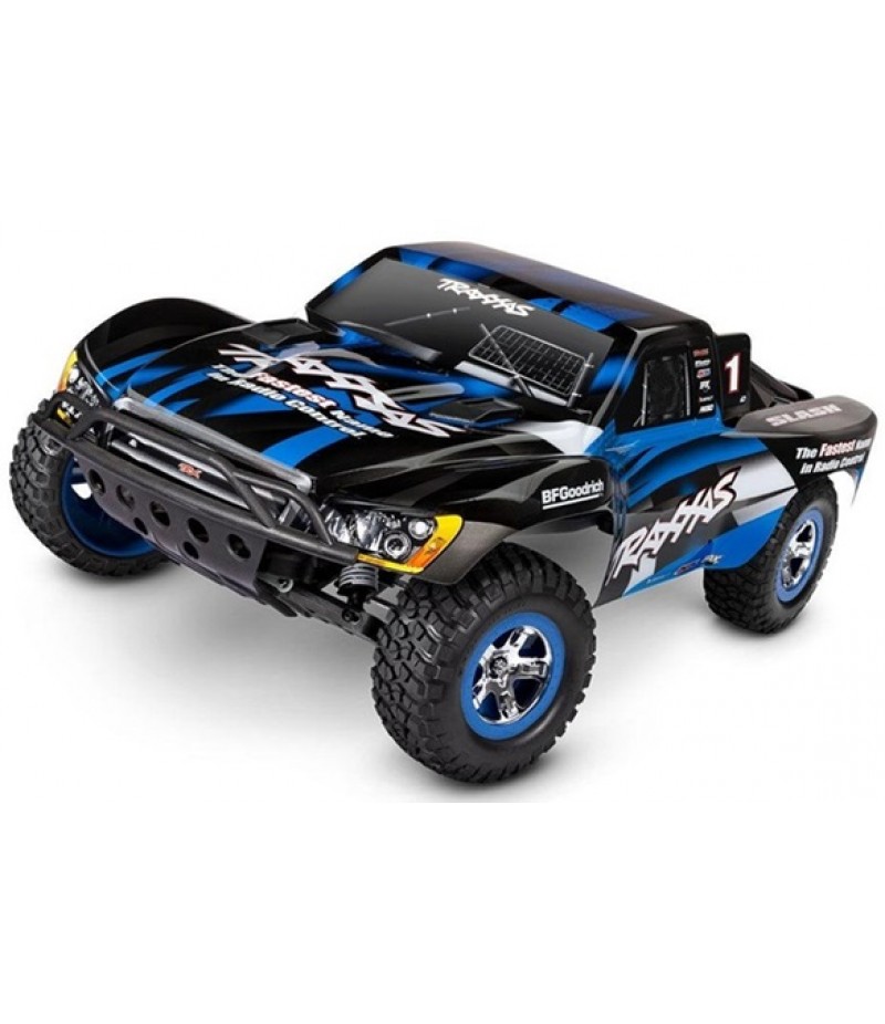 Traxxas Slash 1/10 2WD Short Course Truck RTR, Combo, Blue