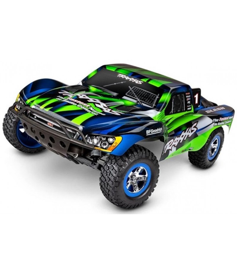 Traxxas Slash 1/10 2WD Short Course Truck RTR, Combo, Green