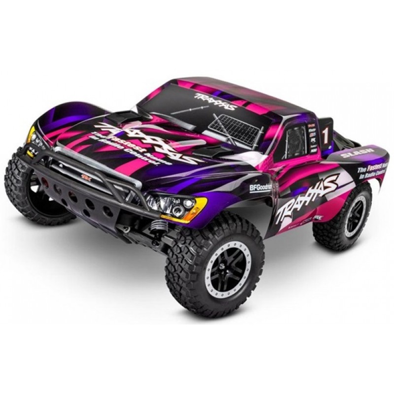 Traxxas Slash 1/10 2WD Short Course Truck RTR, Combo, Pink